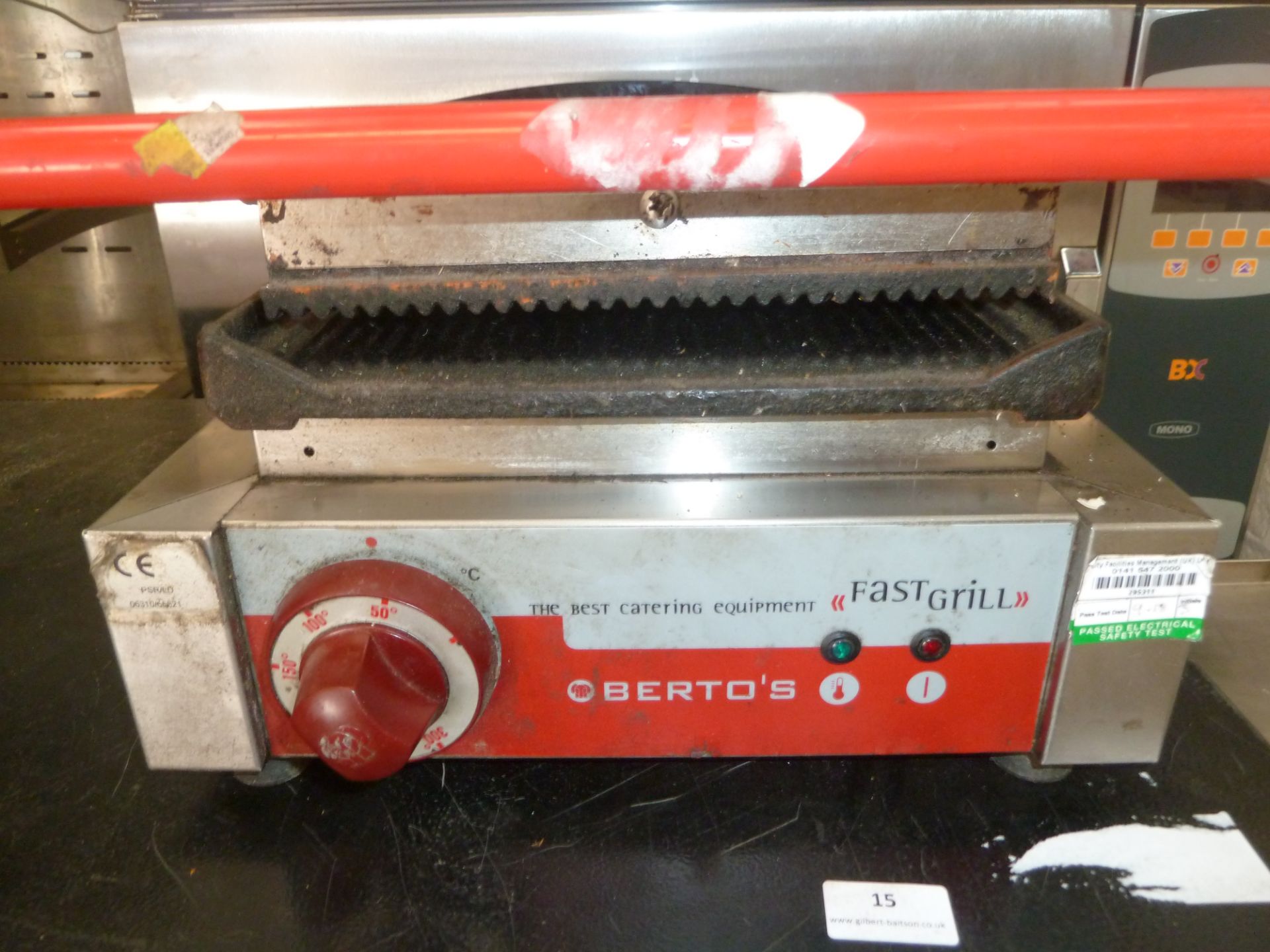 * Berto's fastgrill panini press, needs new plug