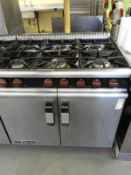 Moorwood Vulcan M-Line + Six Burner Commercial Cooker over Oven