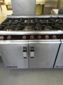 Moorwood Vulcan M-Line + Six Burner Commercial Cooker over Oven