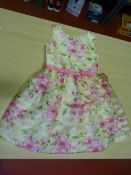 Jona Michelle Size: 8 Child's Flower Dress