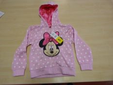 Disney Minnie Mouse Child's Hooded Jacket (Pink) Size: 5