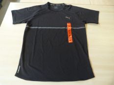 *Puma Black T-Shirt Size: M