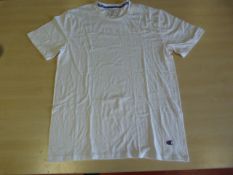 *Champion White Crew-Neck Top Size: M