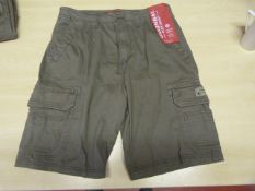 *Union Bay Brown Cargo Shorts Size: 34