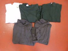 Five Tops (Various Sizes and Colours)