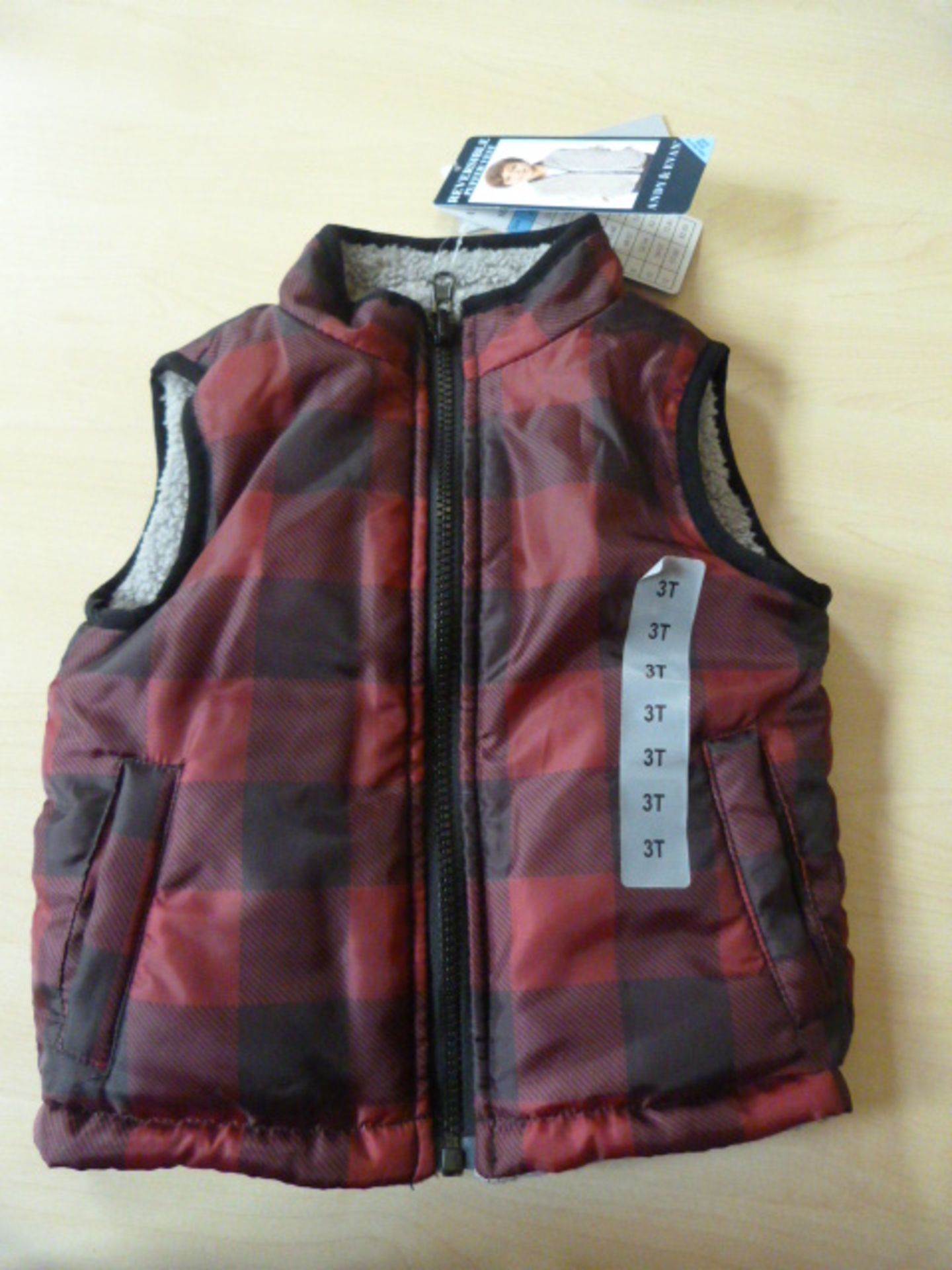 Andy & Even Reversible Puffer Vest Size: 3T