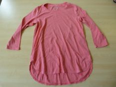 *Kirkland Signature Size: S Pink Short Sleeve Top