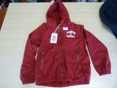 Franklin Marshall Junior Red Jacket Size: 8-9 Year