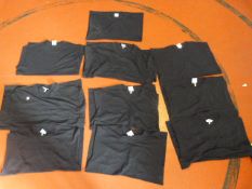 Ten Black Tops (Various Sizes)