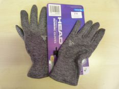 *Head Women's Touch Screen Running Gloves Size: L
