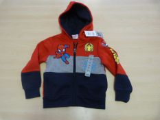 Marvel Spiderman Hooded Jacket Size: 3T