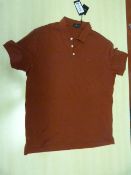 *Emporio Armani Size: XL Burgundy Polo Shirt