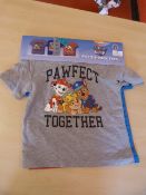 Paw Patrol Boy's T-Shirts Size: 3T 3pk