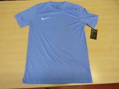 *Nike Light Blue Sports T-Shirt Size: M