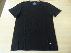 *Champion Black T-Shirt Size: M