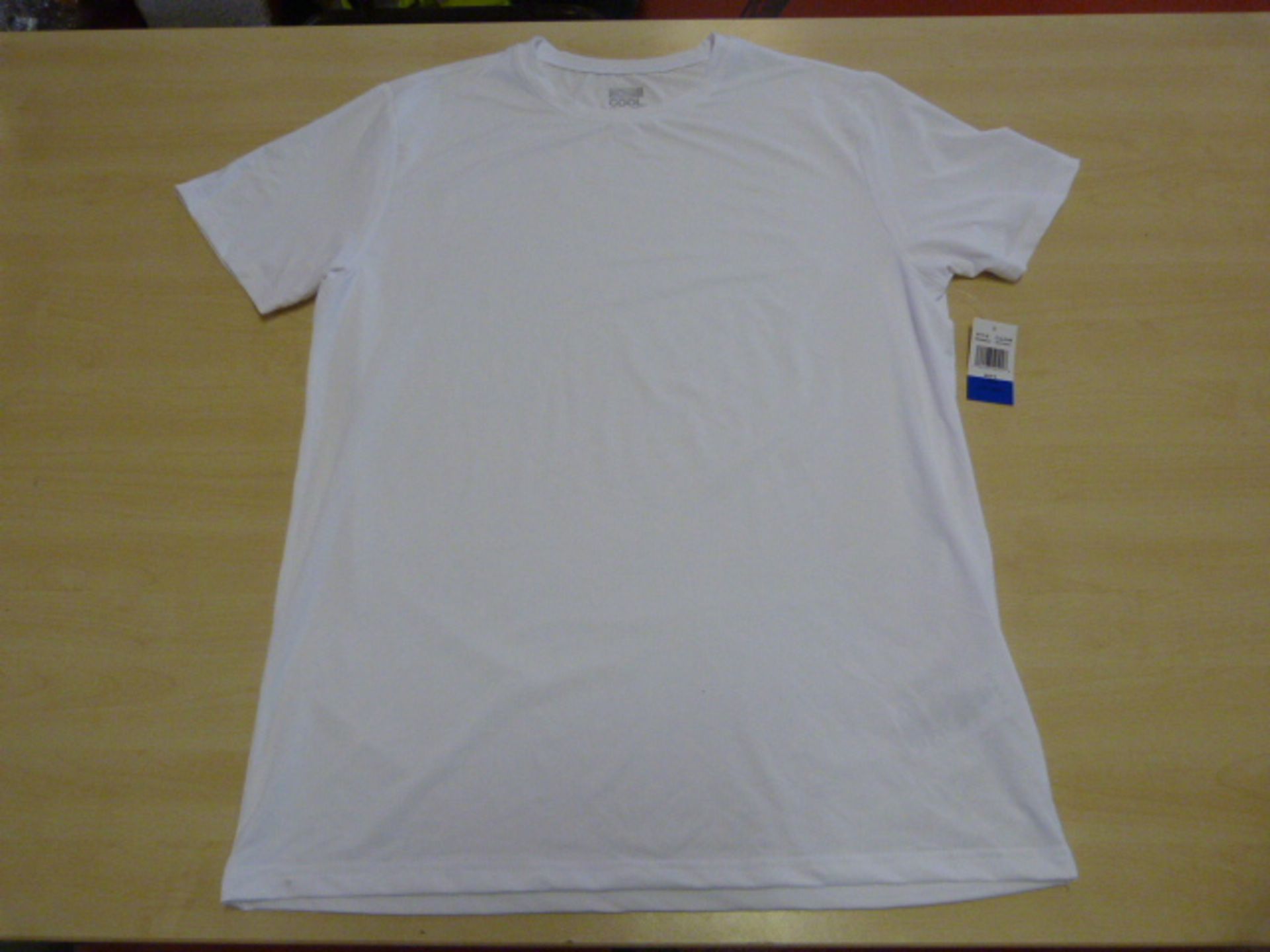 *32° Cool White Crew-Neck Top Size: L