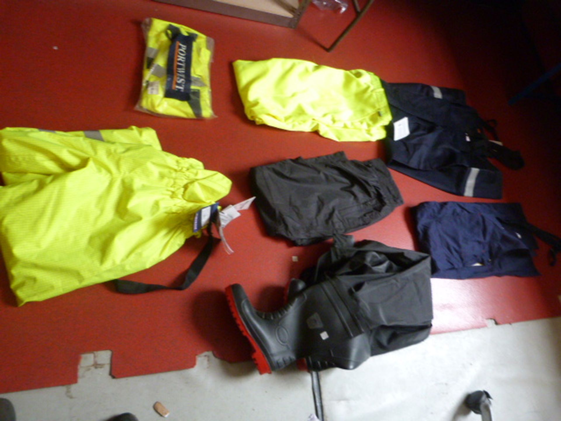 Seven Assorted Items of Hi-Vis Clothing