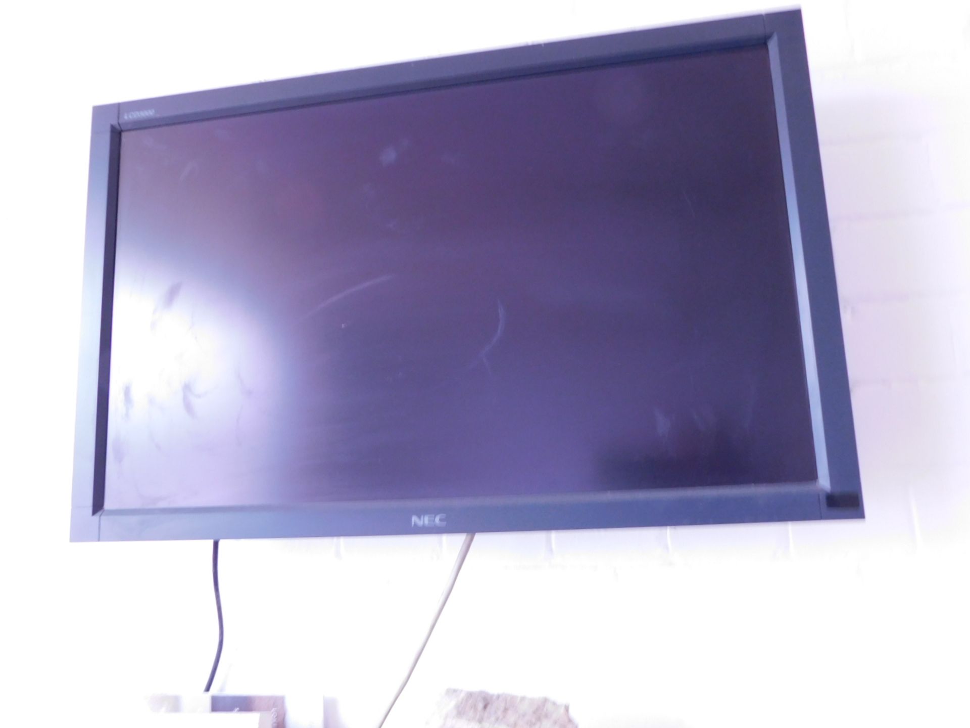 * NEC LCD Wall mounted tv monitor