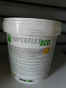 * 4x 8ltr Supereco Tile Adhesive