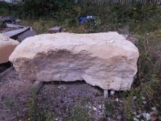 * Limestone (Bathstone) block (Uncut)