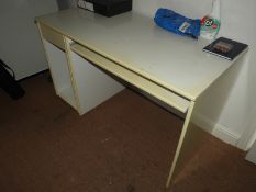 *White Melamine Desk