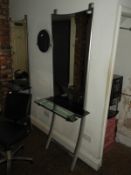 *Wella Mirror Back Contemporary Style Hair Stylist's Station