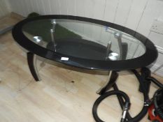 *Plate Glass Occasional Table