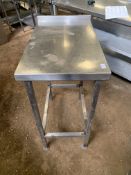 * prep table ss w x 450 d x 750 h x 900