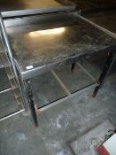 * 900w*685d*900h stainless steel prep bench