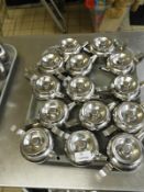 *15 Stainless Steel Individual Teapots