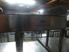 * 1900w*650d*1440h stainless steel work top with shelf