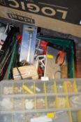 Stable Tidy Box and Assorted Tools Including Verni