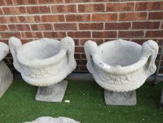 Pair of Garden Urns