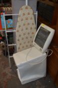 Halogen Heater, Laundry Basket, Ironing Board and