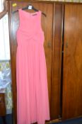 Pink Evening Dress by Armani Exchange Size: Medium