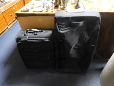 Two Fabric Suitcases