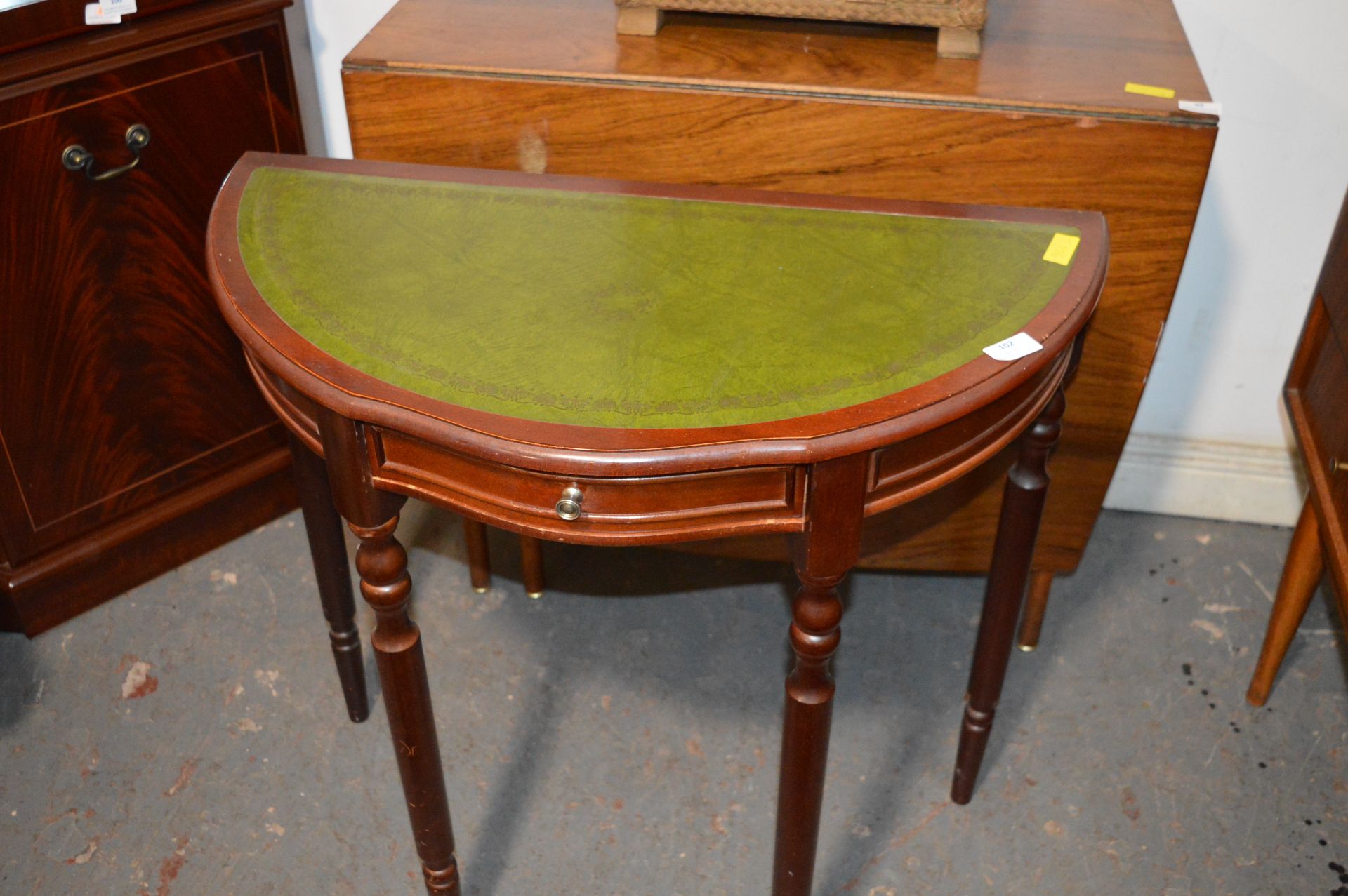 Half Moon Occasional Table