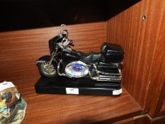 Harley Davidson Motorcycle Clock