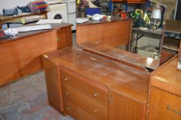 Dressing Table with Mirror Back