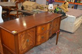 Mahogany Sideboard on Square Tapered Legs