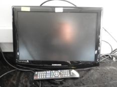 Samsung 19" TV with Remote