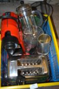 Toaster, Cafetiere, Coffee Machine and Other Items