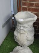 Garden Planter in the form of a Toby Jug