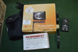Canon Powershot A3150 IS Camera plus Personal Safety Alarm, Compass, etc.