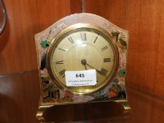Oriental Style Mantel Clock