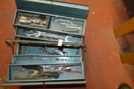 Cantilever Toolbox with Assorted Tools