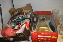 Christmas Decorations, Cards, Displays and Boxes