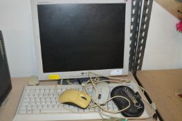 LG Monitor, Keyboard, Mouse, etc.