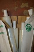 Six Rolls of Clear Shrink Wrap