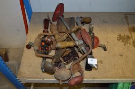 Assortment of Wood Saws and Bits